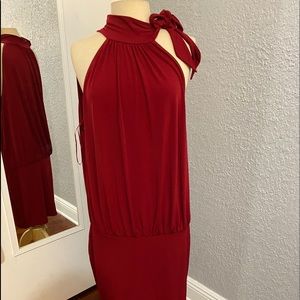 Burgundy red dress. Worn once.